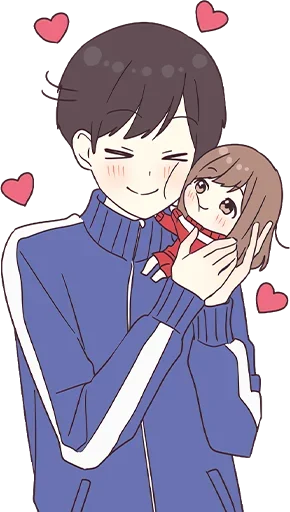 Sticker Cute Couple