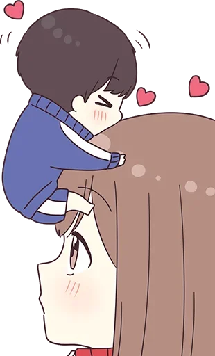 Sticker from the "Cute Couple" sticker pack