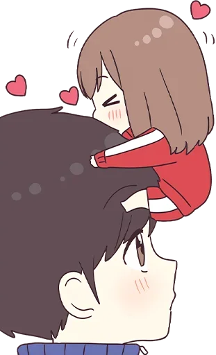 Sticker Cute Couple