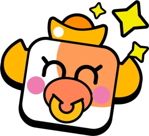 Sticker from the "Brawl Stars Pins" sticker pack