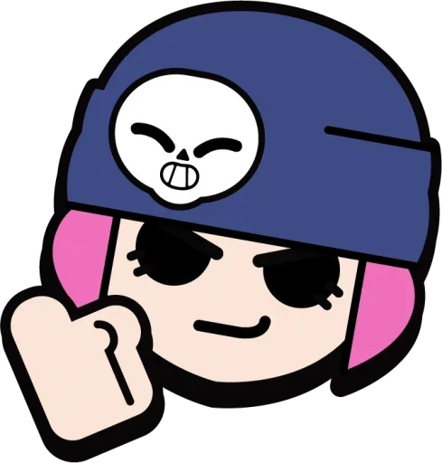 Sticker from the "Brawl Stars Pins" sticker pack