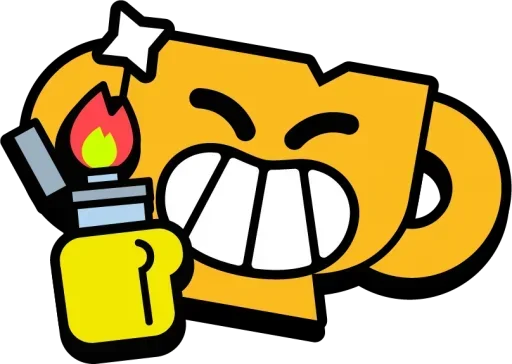 Sticker from the "Brawl Stars Pins" sticker pack