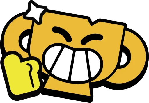 Sticker from the "Brawl Stars Pins" sticker pack