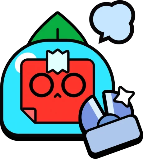 Sticker from the "Brawl Stars Pins" sticker pack