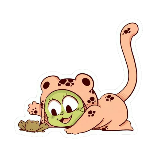 Sticker from the "Ани 1" sticker pack