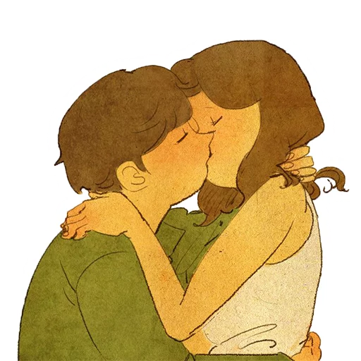 Sticker from the "Нежная любовь" sticker pack