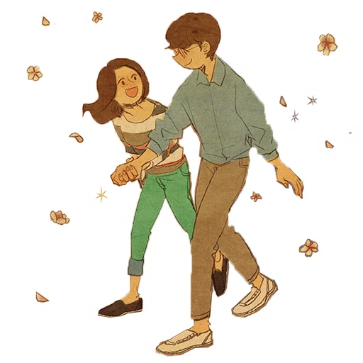 Sticker from the "Нежная любовь" sticker pack