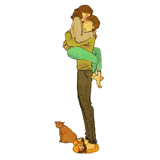 Sticker from the "Нежная любовь" sticker pack