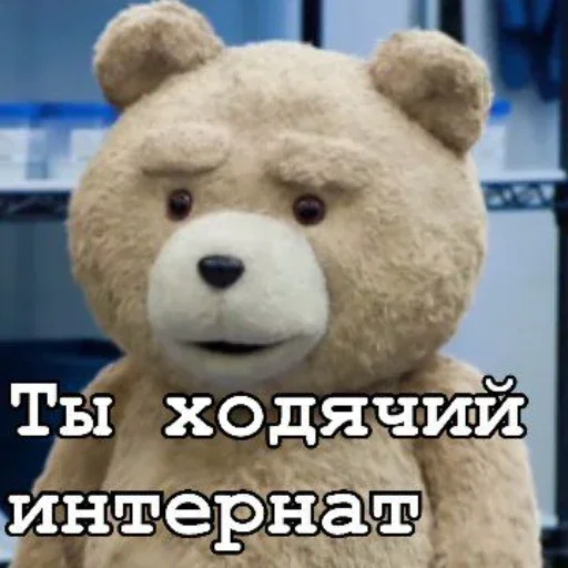 Стикер из набора "Teddy"