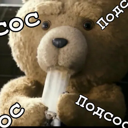 Стикер из набора "Ted"