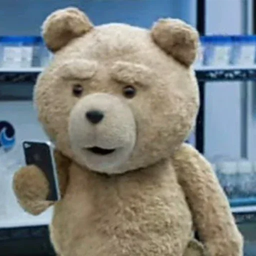 Стикер из набора "Ted"