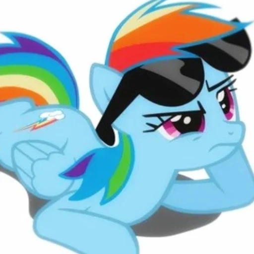 Sticker from the "Rainbow Dash" sticker pack