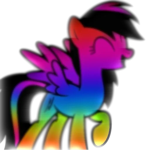 Sticker from the "Rainbow Dash" sticker pack