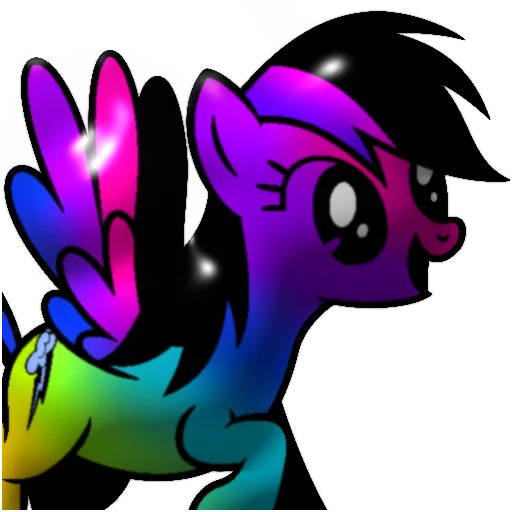 Sticker from the "Rainbow Dash" sticker pack