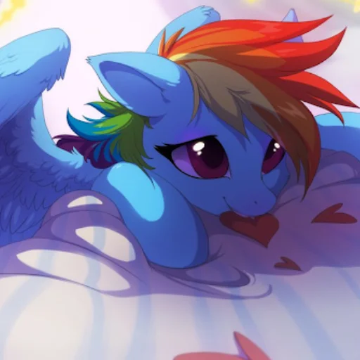 Sticker from the "Rainbow Dash" sticker pack