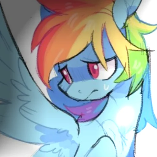 Sticker from the "Rainbow Dash" sticker pack