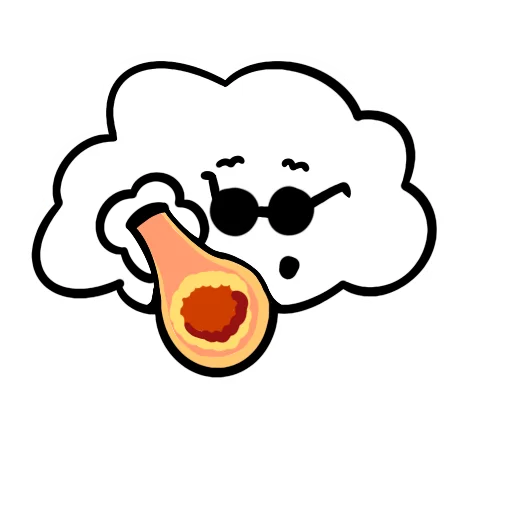 Sticker from the "Облачно" sticker pack