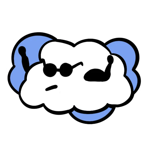 Sticker from the "Облачно" sticker pack