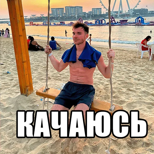 Sticker from the "Mikhail Boldurev" sticker pack