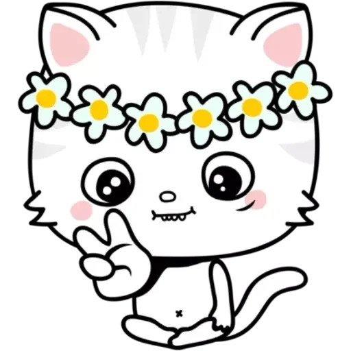 Sticker from the "Котусь" sticker pack