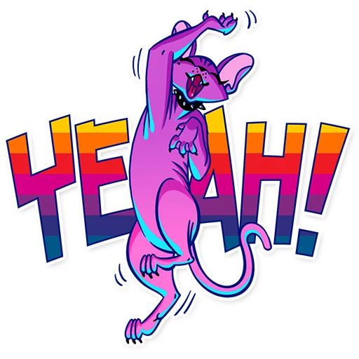 Sticker from the "The Neon Demon" sticker pack