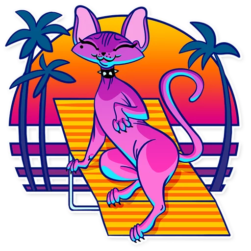 Sticker from the "The Neon Demon" sticker pack