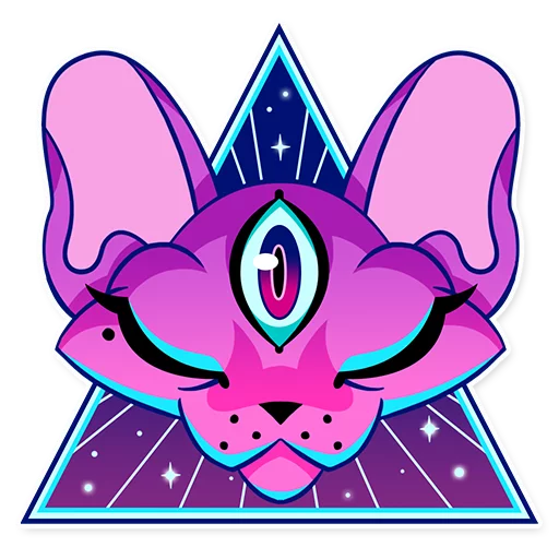 Sticker from the "The Neon Demon" sticker pack