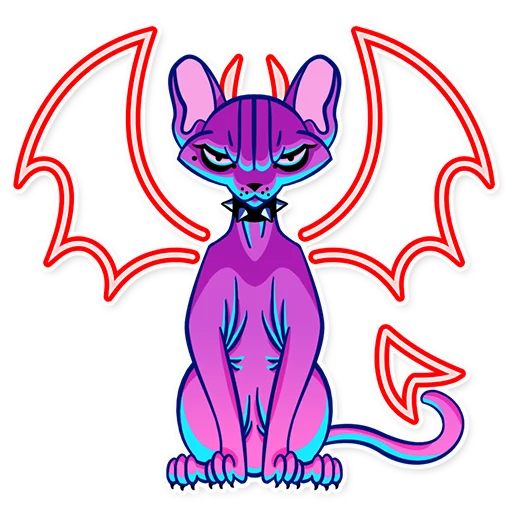 Sticker from the "The Neon Demon" sticker pack