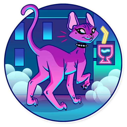 Sticker from the "The Neon Demon" sticker pack