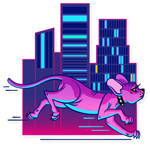 Sticker from the "The Neon Demon" sticker pack