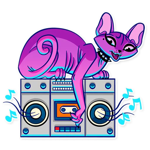 Sticker from the "The Neon Demon" sticker pack