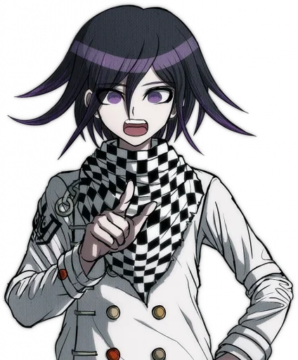 Sticker from the "Кокичи Ома | Danganronpa" sticker pack