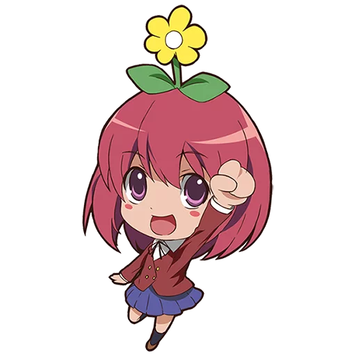 Sticker Toradora chibi by prototype008