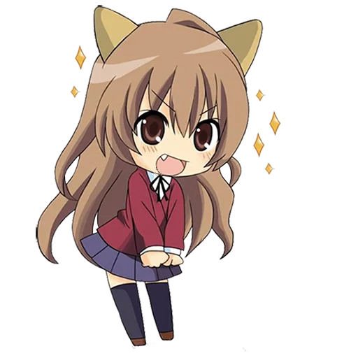 Sticker from the "Toradora chibi by prototype008" sticker pack