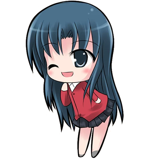 Sticker Toradora chibi by prototype008