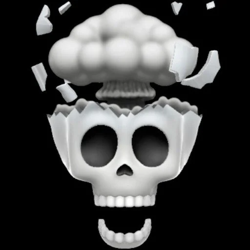 Sticker from the "Skulls" sticker pack