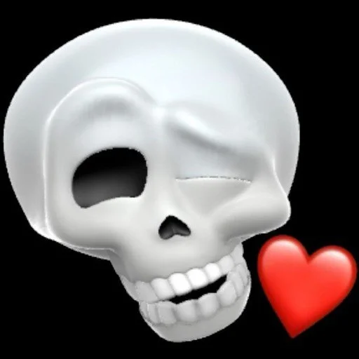 Sticker from the "Skulls" sticker pack