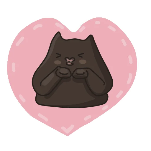 Sticker from the "Prostocraft коты" sticker pack