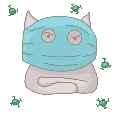 Sticker from the "Prostocraft коты" sticker pack