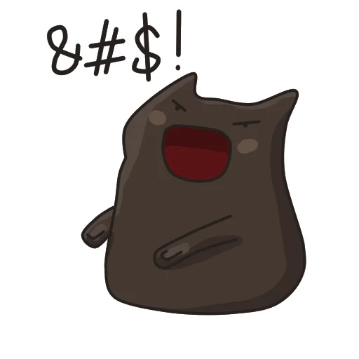 Sticker from the "Prostocraft коты" sticker pack