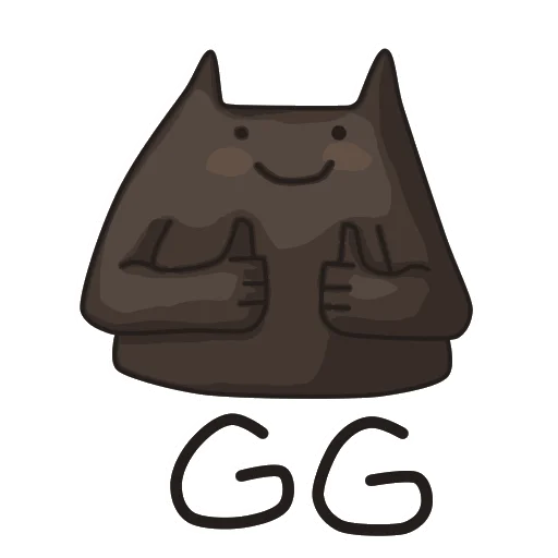 Sticker from the "Prostocraft коты" sticker pack