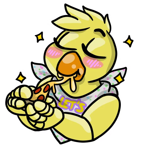 Sticker from the "Five Nights at Freddy's by godtiermarsupial" sticker pack