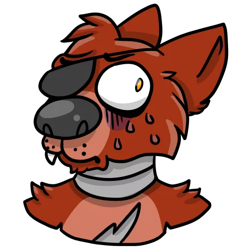 Sticker from the "Five Nights at Freddy's by godtiermarsupial" sticker pack