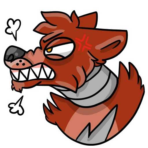 Sticker from the "Five Nights at Freddy's by godtiermarsupial" sticker pack