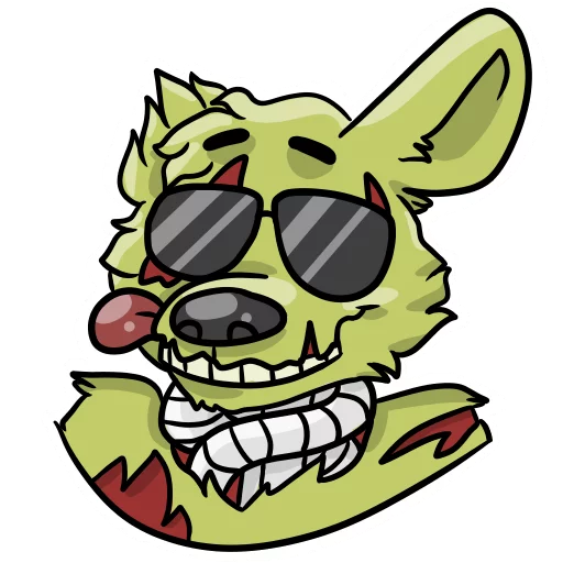 Sticker from the "Five Nights at Freddy's by godtiermarsupial" sticker pack