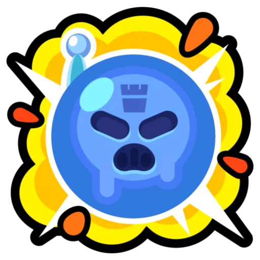 Sticker from the "Спреи Brawl Stars" sticker pack