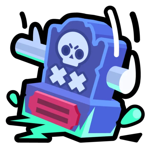 Sticker from the "Спреи Brawl Stars" sticker pack