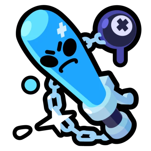 Sticker from the "Спреи Brawl Stars" sticker pack