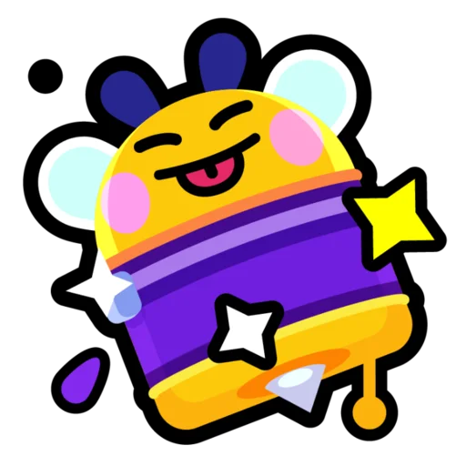 Sticker from the "Спреи Brawl Stars" sticker pack