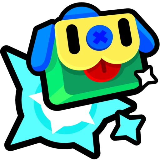 Sticker from the "Спреи Brawl Stars" sticker pack